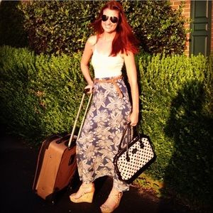 ModCloth Paisley Maxi Skirt